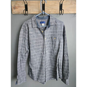 Men's Simply Styled Shirt, L, Grey
